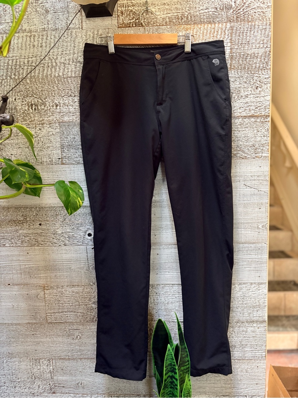 Mountain Hardwear | "Dynama" Lined Hiking Outdoors Pants - Women's 4/30, Black